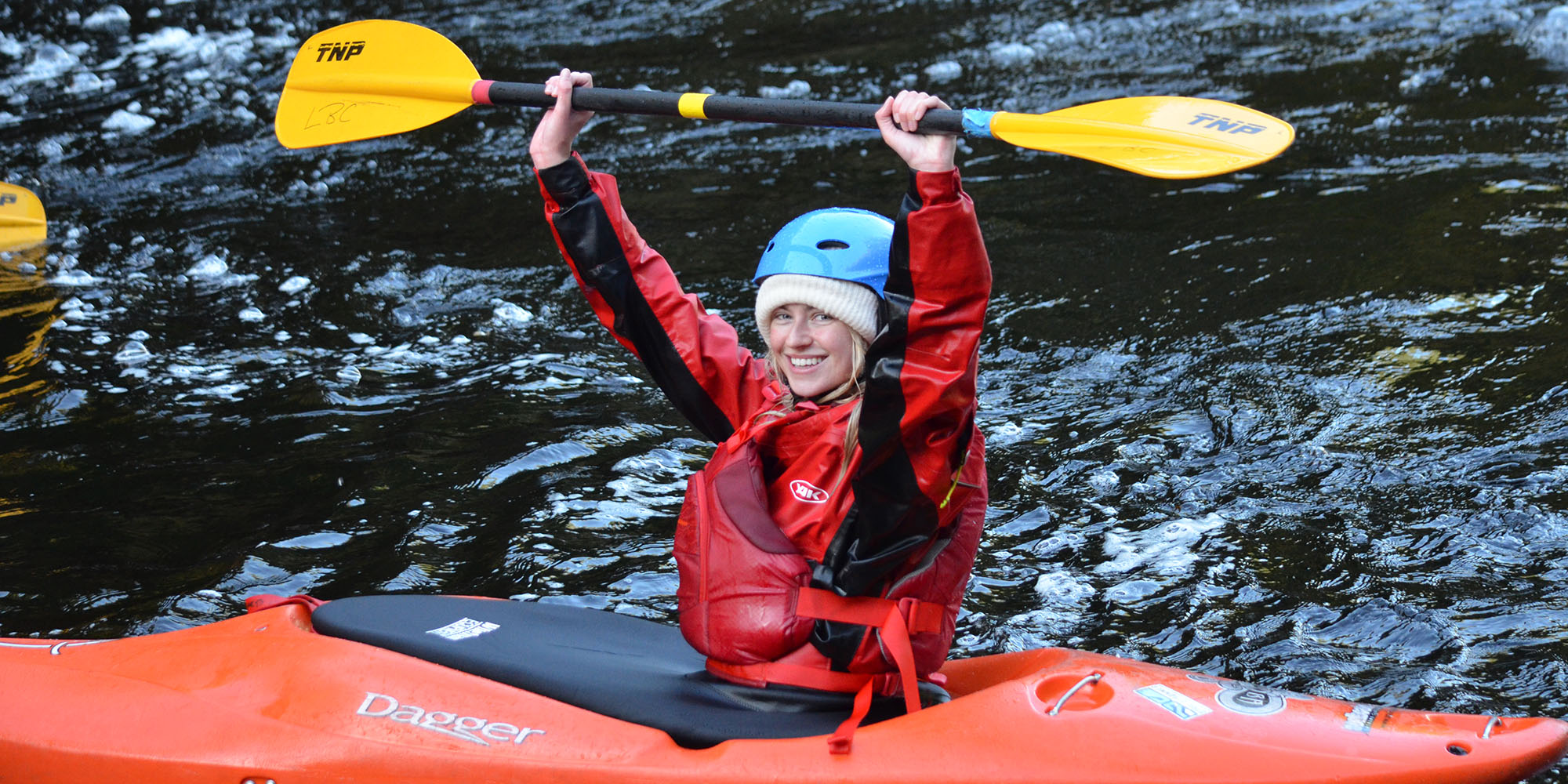 Laburnum Boat Club kayaker
