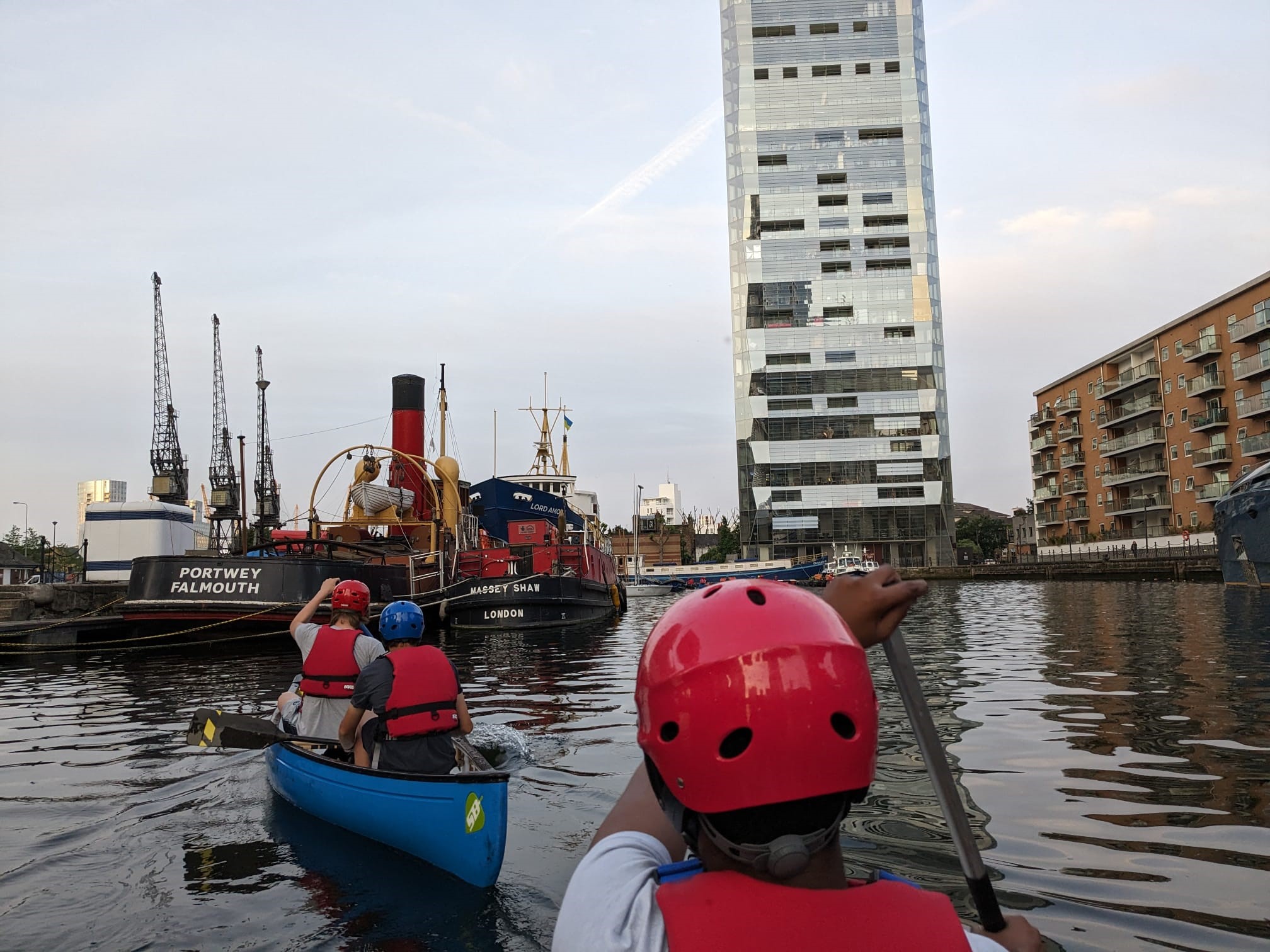 South London Scouts on the water